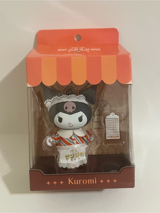 Sanrio Accessories - Café Sanrio Second Store Vinyl Figure–KUROMI–Japan Exclusive